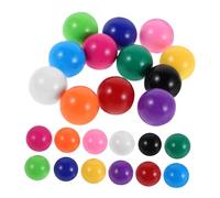 SOPOTUTU 120 Piezas Bolas de Sólidas para Damas Chinas Accesorios de Repuesto Coloridos Juguete Educativo para Didáctica Matemáticas