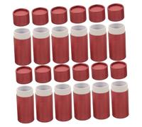 SOPOTUTU 12piezas Varillas De Incienso De Té Tubos De Cartón Para Bálsamo Labial De Envases Redondos Rellenables Kraft Para Ungüento Desodorante Muestra Frasco Para Guardar Cosméticos