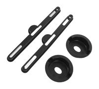 SOPOTUTU 2 Juegos Foldable Desk Accessories with Plastic Cup Holder and Adjustable Card Slots For Bed Laptop Table Anti-Scald Organizer For Home and Office