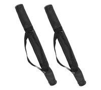 SOPOTUTU 2 Piezas Baseball Bat Backpack PU Leather Oxford Cloth Sports Carry Bag with Adjustable Straps For Baseball Softball Martial Arts Sword Pool Cue