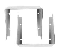 SOPOTUTU 2 Piezas Cubierta Intemperie Protectora para Inoxidable de Acero Enchufes Protección contra Salpicaduras y Resistente y Timbres Exteriores Adecuado para Parques y Comunidades