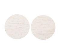 SOPOTUTU 2 Piezas filtro de luz de tela difusor superior de pantalla de lámpara tela de reemplazo de pantalla de lámpara cubierta con clip tono suavizante claro Beige