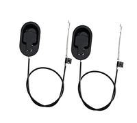 SOPOTUTU 2 Piezas Manijas de Aluminio para Sillones Reclinables con Cable de Reemplazo para Sofás y Sillas de Masaje Incluye Mecanismo de y Clip