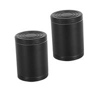 SOPOTUTU 2 Piezas Soporte del Marco Cama y Topes de Cabecero de Aleación de Aluminio Cojines Suaves, Diseño Ajustable Antivibración y Estabilizador para Camas, Sofás y Sillas Hogar