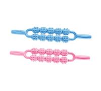 SOPOTUTU 2 Unidades Palo de Masaje Manual Rodillo de Masaje Alivio Muscular Profundo Recuperación Post-Entrenamiento para Piernas, Espalda y Cuello