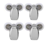 SOPOTUTU 20 Piezas Ruedas para Puertas de Ducha de Vidrio Rodillos Resistentes para Mamparas Corredizas de Baño Repuestos Aplicables con Fácil Instalación y Protección contra Filtraciones