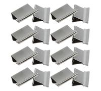 SOPOTUTU 200 Piezas Clips Metálicos para Encuadernación Abrazaderas de Acero Inoxidable Reutilizables para Oficina y Escuela Organizador de Documentos Compacto y Resistente