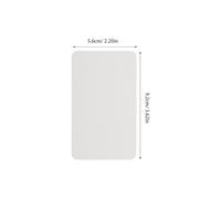 SOPOTUTU 200 Piezas Tarjetas Blancas de Cartulina Doble Cara para Estudio y Escritura Fichas Escolares para Vocabulario Prácticas y Revisión Material Papelería Profesores y Estudiantes