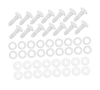 SOPOTUTU 20juegos Juntas Movibles para Muñecas Accesorios para Fabricación De Muñecas y Animales Juntas Ajustables para Brazos y Cabezas para Manualidades Creativas