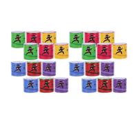 SOPOTUTU 24 Piezas Pulseras Slap Halloween de Silicona para Brazaletes Ninja DIY para Fiestas y Recompensas Escolares Juguetes Sensitivos y Manualidades Creativas