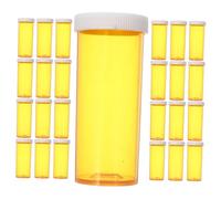 SOPOTUTU 25 Piezas Caja Organizadora de Pastillas para Medicina de Recipientes Plásticos con Tapa Hermética Diseño Compacto y Portátil para Viaje y Uso Diario