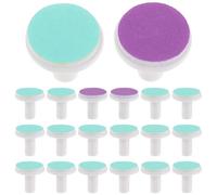 SOPOTUTU 27 Piezas Almohadillas Repuesto Cortaúñas Eléctrico Infantil Suaves para Cuidado Uñas Bebés y Compatibles con Eléctrica