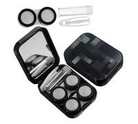 SOPOTUTU 2juegos Estuche De Lentes De Caja Portátil para Organizar y Transportar Lentes para Protección y Almacenamiento