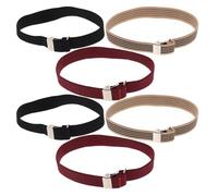 SOPOTUTU 3 Pares Brazaletes Elásticos Ajustables para Camisa Bandas Antideslizantes para Mangas Soporte Cómodo y Transpirable para Hombres y Mujeres Fitness Oficina y Uso Diario