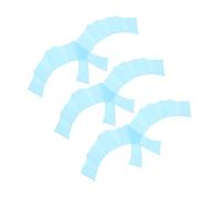 SOPOTUTU 3 Pares Guantes de Natación de Silicona para Mujeres Paletas con Membranas para Entrenamiento Piscina y Buceo Aletas de Mano para Ejercicios Acuáticos y Práctica de Natación Color