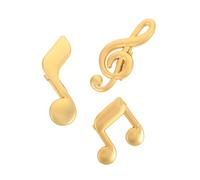 SOPOTUTU 3piezas Broche Musical Para Traje Pin De Musical Elegante Para Hombres y Mujeres Accesorios De Moda Para Bodas y