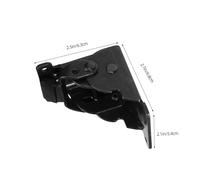 SOPOTUTU 4 Piezas Bisagras Metálicas Autoblocantes Negras para Patas Plegables de Muebles Soporte Resistente para Mesas Camas Armarios y Bancos de Fáciles de Instalar