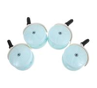 SOPOTUTU 4 Piezas Caminador y Silenciosa para Ñiño Ruedas Multidireccionales, Ajustable Fabricado en Plástico para Bebés y