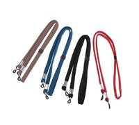 SOPOTUTU 4 piezas Cuerdas Ajustables para Gafas Elásticas Correas Antideslizantes para Deportes al Aire Cadenas Decorativas para Anteojos Unisex