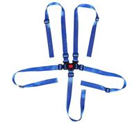 SOPOTUTU 4 Piezas Point Adjustable Safety Harness Straps Quick Release Replacement Belts For High Chairs Strollers And Prams Wear-resistant Seat Security