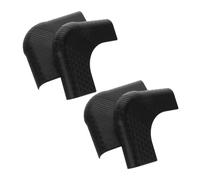 SOPOTUTU 4 Piezas Protector de Esquina para Mesa de Billar Cubiertas de Nylon con Diseño Escama de Pez Protección Antivuelco para Bordes y Esquinas Guardas de Seguridad para Muebles de