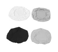 SOPOTUTU 4 Piezas Tapas De Tanque De Inodoro Con Fondo Elástico Para Decoración De Baño Repuesto Para Tapa Superior De Inodoro Cubiertas De Asiento y Oscuro