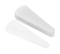 SOPOTUTU 40 Fundas Transparentes para Tijeras Cubiertas Punta de Plástico Protección Portátil Multiusos Duraderas para Almacenamiento de Herramientas