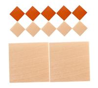 SOPOTUTU 48 Piezas Tablones de Madera Casa de Muñecas de Doble Accesorios Decorativos Miniaturas Proyectos de Bricolaje y Decoración Creativa