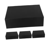 SOPOTUTU 4piezas Caja De Obsequio Plegable Magnética Para Dama De Honor Propuesta Caja De Cartón Para Obsequio De Embalaje Plegable
