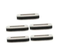 SOPOTUTU 5 Piezas Protectores para Ruedas de Muebles Pisos de Fieltro Antideslizante para Sillas Tapones para Rodamientos de Muebles Evitan Deslizamiento y Ruidos Uso Hogar y Oficina