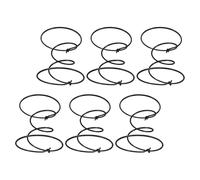 SOPOTUTU 6 Resortes Helicoidales de Doble Cono 100 MM para Tapicería de Muebles Kit de Reparación de Muelles Metálicos para Sofás Sillas y Colchones Paquete de Resorte para Asiento