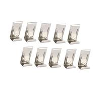 Sopotutu 60 Piezas Clips De Metal Para Cuadros PequeñOs Ganchos Para Marco De Fotos Plata Para Colgar Sin Agujeros Herrajes Resistentes Para Tableros Traseros Y Arte De Pared