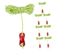 SOPOTUTU 8 Cuerdas Reflectantes para Tienda De Campaña Al Aire Libre Cuerdas Tensoras De Alta Reflectividad para Tienda De Campaña Al Aire Libre Tensoras para