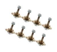 SOPOTUTU 8 Piezas Cojinetes para Mecedoras Repuestos de Hardware para y Reparación de Mecedoras Cojinetes de Hierro Duraderos y Confiables para Movimiento