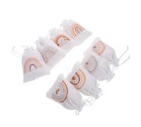 SOPOTUTU 8piezas Bolsa De Arpillera Bolsas Cordón Para Dulces y Joyas Para De Fiesta Despedidas De Soltera Celebraciones Navideñas y Fiestas De Cumpleaños