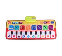 SOPOTUTU Alfombrilla Piano Musical Infantil Tapete de Baile Electrónico Educativo para Bebés Juguete Didáctico Resistente y Flexible Regalo Mini para Niñas