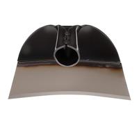 SOPOTUTU Azada de Jardinería Pequeña de Acero Manganeso 23,5 Cm sin Mango para Deshierbe, Aflojar Tierra y Cultivo, Herramienta Manual Multiusos para Huerto y Jardín