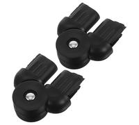SOPOTUTU Bisagra Adaptadora y Conector de Tubo para Sillón Reclinable, 2 Piezas en Plástico Resistente, Accesorios para Sillas Portátiles Jardín, Instalación Práctica
