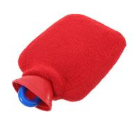 SOPOTUTU Bolsa de Agua Caliente Portátil Roja con Funda Reutilizable y Compacta para Mujeres Bolsa Térmica para Viaje y Uso Diario Invierno