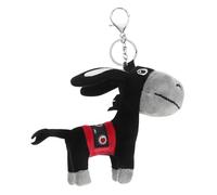 SOPOTUTU Burro de Peluche Suave y Colgante Adorable para Mochila y Decoración Infantil Material Felpa y Algodón PP Regalo para Amigos y
