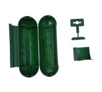 SOPOTUTU Caja de Conexión para Exterior Cubierta Protectora de Seguridad para Enchufe y Cable Resistente Agua Polvo y Nieve Compacto y Duradero