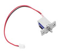 SOPOTUTU Cerradura Electromagnética Solenoide de Inducción 12v Dc Recorrido de 4,5 Mm, Miniatura para Puertas y Cajones, Actuador Push-pull para Seguridad en Hogares y Oficinas