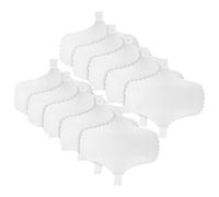 SOPOTUTU Compresas Menstruales Reutilizables 10 Piezas de Algodón Absorbente y Lavable Toallas Menstruales Higiénicas Protector de Bragas para Mujeres Cómodas y Ecológicas