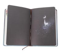 SOPOTUTU Cuaderno A5 Tapa Dura Ilustraciones de Ciervo y Estrellado Cuaderno de Viaje y Diario sin Líneas Tamaño Portátil para Notas y Álbum de Recortes Diseño Luminoso Nocturno