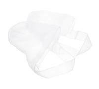 SOPOTUTU Cubrezapatos de Silicona Impermeables sin Suela Transpirable y Antideslizante para Peluqueros y Cocineros Reutilizables para Exteriores y Días Lluviosos Talla Transparente