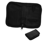 SOPOTUTU Estuche Portátil para Glucómetros Resistente a Rayaduras Material de Pvc y Tejido, Bolsa para Suministros de Diabetes Adecuado para Uso al Aire Libre Casa