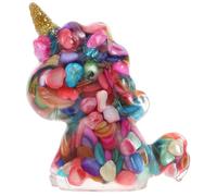 SOPOTUTU Figurita De De Natural Adorno De Epóxica para Decoración De Escritorio y Estatua De Mano Accesorio De Coloridas