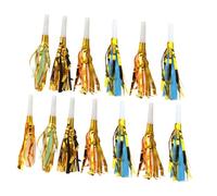 SOPOTUTU Flecos de Colores Surtidos 30 Unidades para Fiestas Infantiles y Cumpleaños Dispositivos para Hacer Ruido Seguros de Plástico Decorativo Recuerdos de Fiesta Divertidos