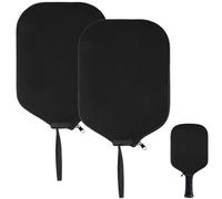 SOPOTUTU Fundas para Palas De Pickleball y Tenis Playa, 2 Unidades, Goma Resistente, Funda Portátil, Protección Ligera, Bolsa Deportiva para Actividades Al Aire Libre