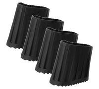 SOPOTUTU Fundas Protectoras Antideslizantes para Patas de Escalera de Goma 22x40 Mm, Cubiertas Gruesas Aislantes para Escaleras Domésticas, Juego de 4 Unidades para Protección de Suelos